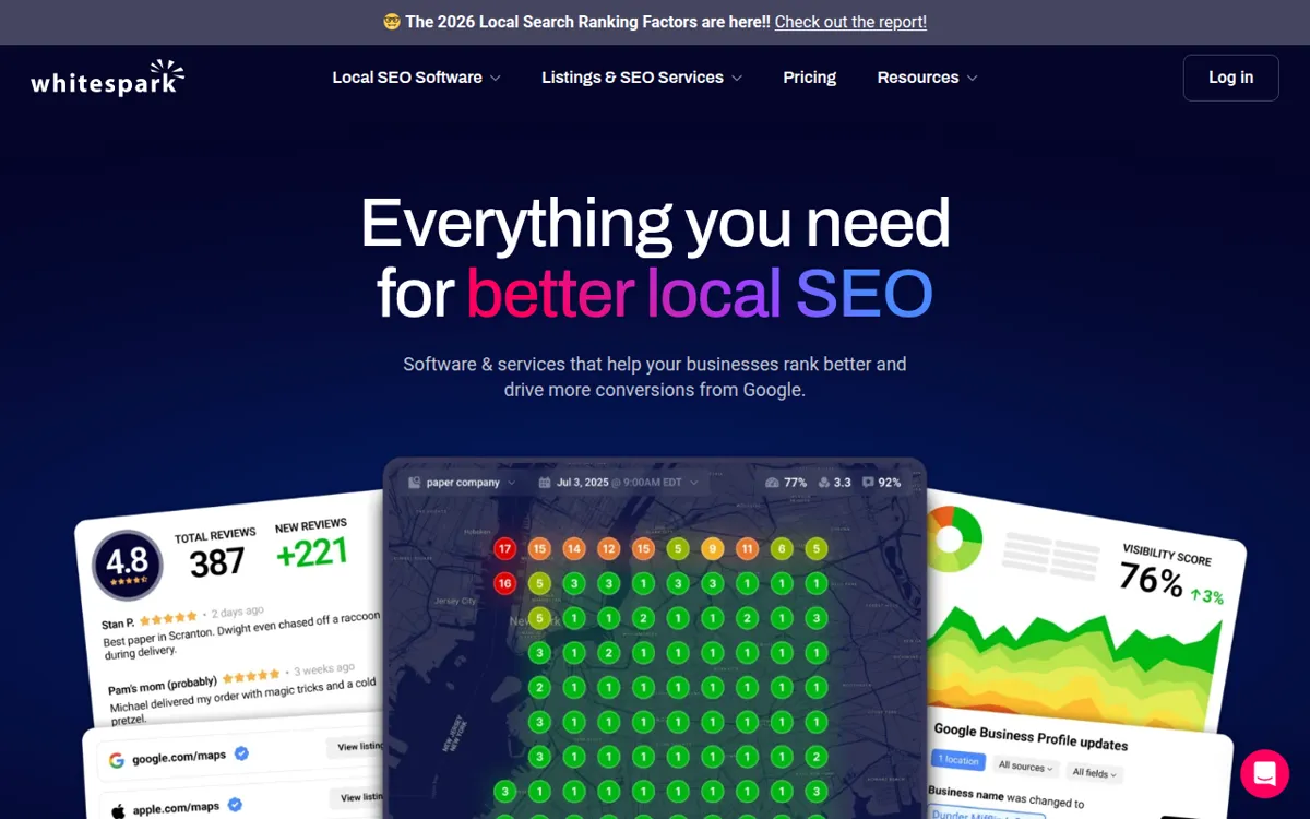 Whitespark home page